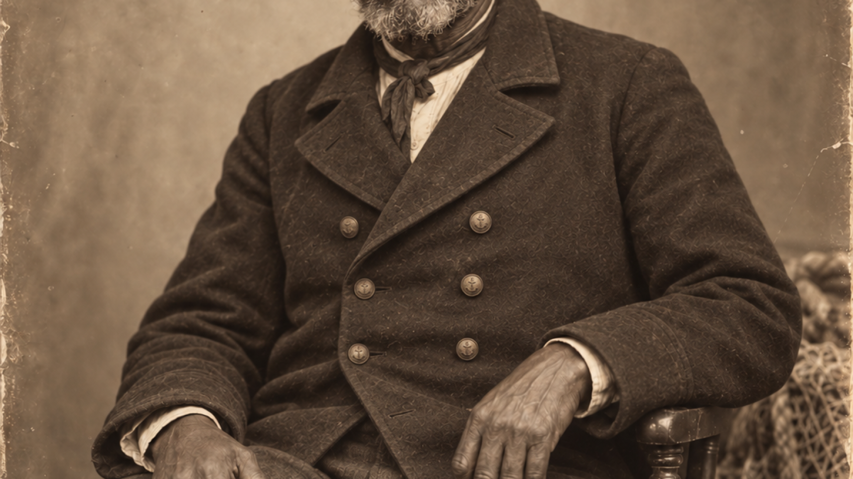 Historical representation of Joseph Williams, known as Pa Joe; not a verified photograph.
