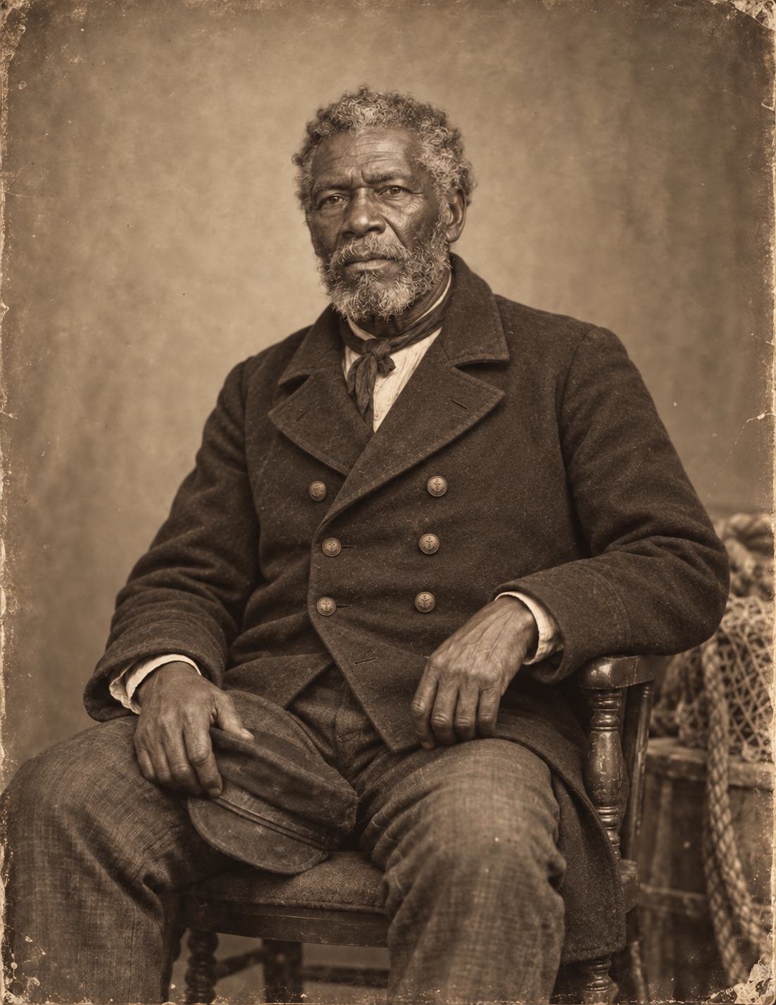 Historical representation created for Joseph Williams, known as Pa Joe; not a verified photograph