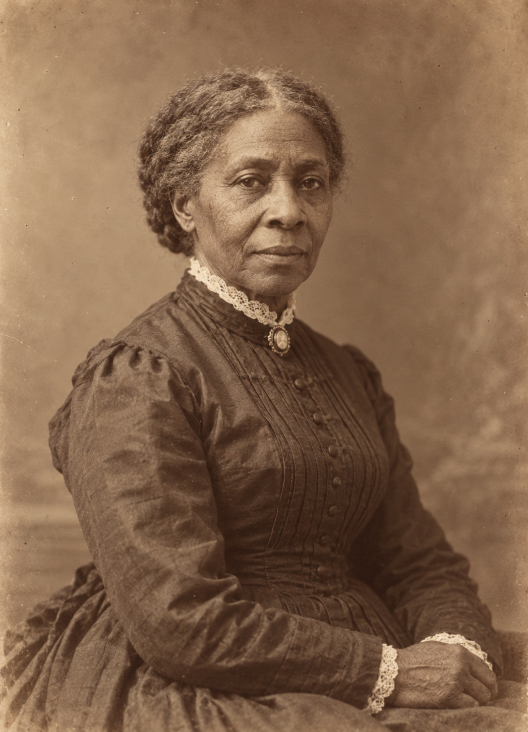 Historical representation created for Victoria Williams; not a verified photograph